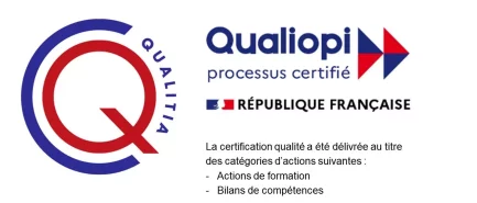 logo pour la certification qualiopi